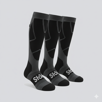 Merino Padded Ski Sock - 3 Pack