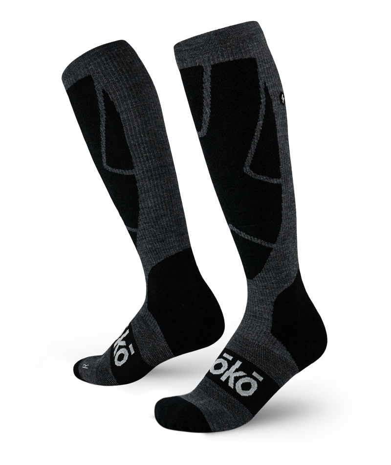 Merino Padded Ski Sock